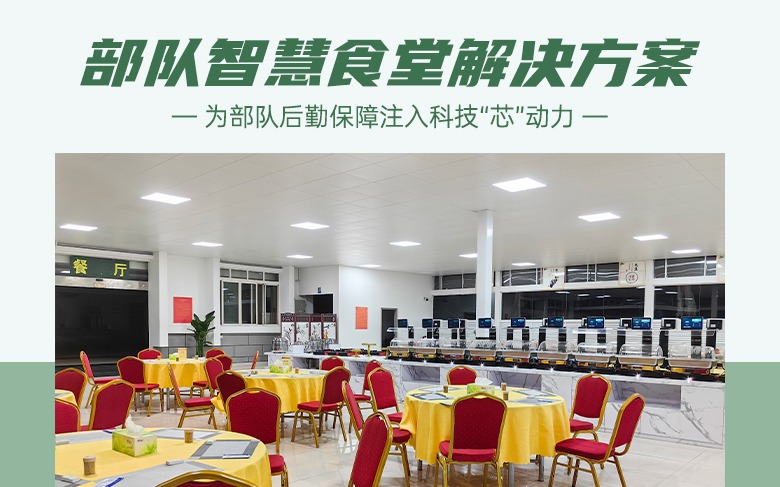 饭碗里面藏科技，今年会jinnianhui智慧食堂为部队后勤保障注入“芯”动力